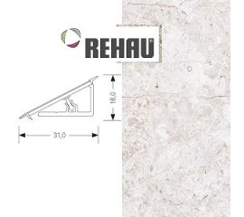 Плинтус PL Rehau для столешниц Slotex