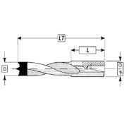 Сверло Глухое D 5, d 10, LT 70, L  20 (R) (правое/черное)