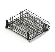 Корзина-сушка (база 800) LOFT  (Черная) с доводчиком + напр Hettich