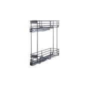 KR08  Belissimo ГРАФИТ база 150 Корзина б/з направляющих (Ш150хГ500хВ720) BOYARD