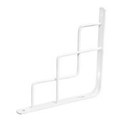 Полкодержатель TJ-3007 150*150*20*3, QUADRO белый