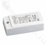 Источник питания стаб. напр. для LED 220VAC/12VDC, max 10Вт, пласт.корп. 122x32x18мм АС