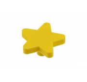 Ручка мебельная UM-STAR звезда, желтый