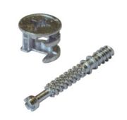 Стяжка эксцентриковая (дюбель+эксцентрик) (3000шт) Китай МП