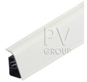 Плинтус L=4,2м Белый ГЛЯНЕЦ Thermoplast (ф-ра 1110)