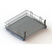 Корзина-сушка (база 800) Хром с доводчиком + напр Hettich