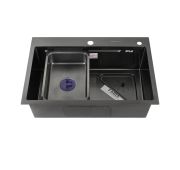 Мойка 680х450х200 (3,0мм) ГРАФИТ,  FABIA PROFI