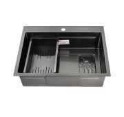 Мойка 650*500*200 (3,0мм) Графит FABIA