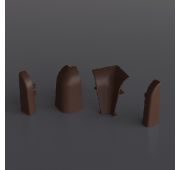 Комплект для плинтуса TwinC Chocolate-10