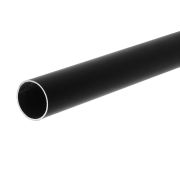 Труба круглая D=25мм ЧЕРНАЯ 3000*25 толщ 0,8