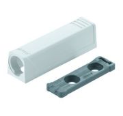TIP-ON держатель, прямой (20/17 мм), белый шелк BLUM 956.1201