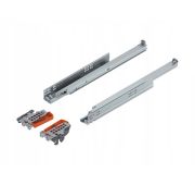 Направляющие TANDEM 450мм (17-19мм) полн выдв + Blumotion + замок (L+R) нагр 30кг  BLUM