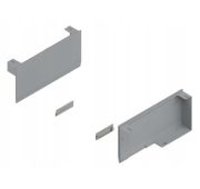 Заглушки большие для AVENTOS HK top Л+П (с вмонтир.малой) светло-серые 22K8000 BLUM