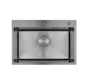 Мойка 650*450*210мм (3мм) Нано Сатин AVIVA (коландер+сифон+дозатор)