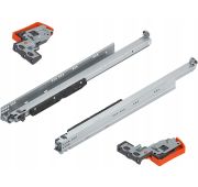 Направляющие MOVENTO 550мм (17-19мм) полн выдв + Blumotion + замок (L+R) нагр 40кг  BLUM