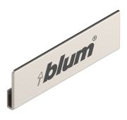 Заглушка малая AVENTOS top нерж.симметричная, с лого blum