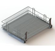 Корзина-сушка (база 800) Хром с доводчиком + напр GTV