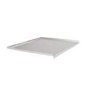 Поддон гигиенический в базу 600мм алюмин. 565х500х16 мм