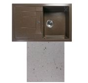 Мойка каменная матовая 06 Шампань (775*495*190)