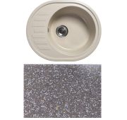 Мойка каменная матовая 03 Песок  (615*495*215)