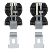 Комплект навесов (2шт) для стеновых панелей врезной  814.35 (нагр 80кг на пару) Camar (Италия)