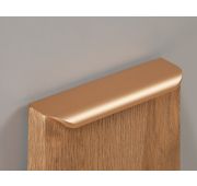 Ручка торцевая RT110SG.1/128/150 Cатиновое золото BOYARD