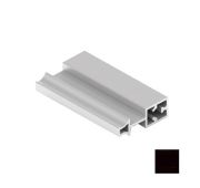 Рамка средняя Slim line, Черный матовый 5,4м, п.м.