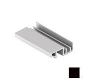 Рамка узкая Slim line, Черный матовый 5,4м, п.м.