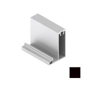 Рамка широкая Slim line, Черный матовый 5,4м, п.м.