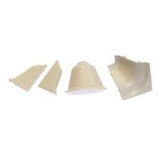 Комплект заглушек к плинтусу (133М) Thermoplast