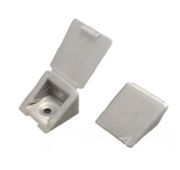 Уголок закрытый пластиковый (Серый)