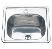 Мойка врезная 380х380х150 универ (0,6) (10)