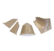 Комплект заглушек к плинтусу (31М, 39М, 50М, 57М, 2340, 2915) Thermoplast