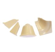 Комплект заглушек к плинтусу (74М, 323МТ) Thermoplast
