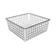 Корзина  сетчатая 400х400х190мм LOFT черный (С1)