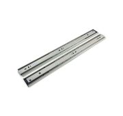 Шариковые направляющие PUSH+SOFT CLOSING 500мм BOYARD DB4518Zn/500