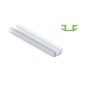 Уплотнитель низкий для средней рамки Slim Line прозрачный