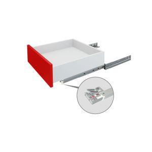 Шариковые PUSH BOYARD 400мм cкрыт/монтаж B-slide DB8885Zn/400